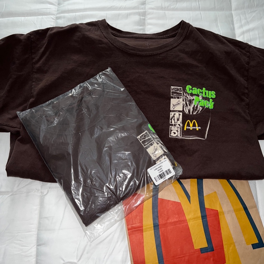 Travis scott x McDonald’s tshirt
